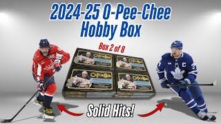 Ovi the Record Chaser! Upper Deck 2024-25 O-Pee-Chee Hobby Box - Half Case - Box 2 of 8!