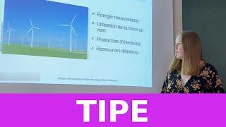 TIPE #1 : Quel angle pour les pales d'une éolienne ?