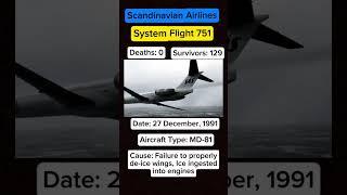 Scandinavian 751 #sas #crash #shorts #fyp