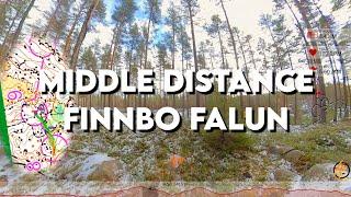 Headcam Orienteering Video: Middle distance, Finnbo Falun