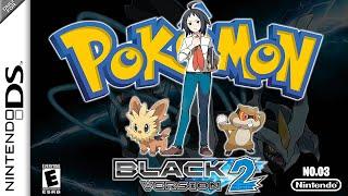 POKEMON BLACK 2 Walkthrough Gameplay | Part 03: Aspertia Gym Leader Cheren (FULL GAME)