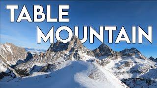 Splitboarding and Skiing Table Mountain (Table Rock) | Alta, Wyoming