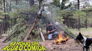 48 HORAS Sin Agua o Comida En El Bosque Con Mi Cachorro