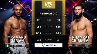 Kamaru Usman x Khamzat Chimaev | LUTA COMPLETA | UFC 308