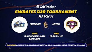  LIVE: MATCH 13 | Emirates Blue vs Sharjah | Emirates D20 2022