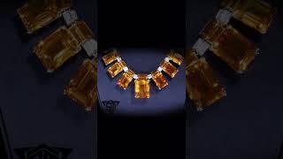 citrine gemstones, totaling over 150.00 carats,  #diamond @VenetianVogue #colombianemeralds #viral