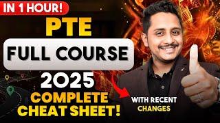 PTE Full Course 2025 Complete Cheat Sheet! (With Recent Changes)