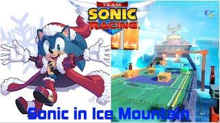 Team Sonic Racing: Sonic in Ice Mountain