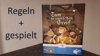 Zum grauslichen Greif - Regeln + gespielt