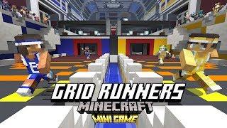 Grid Runners - Trailer (Free Minecraft Map)