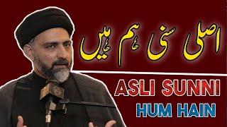 Asli Sunni Hum Hain | Maulana Nusrat Abbas Bukhari Sb