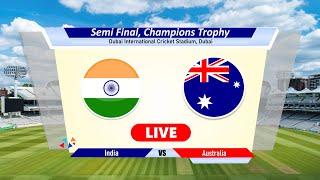 Ind vs Aus Live - CT2025 | India vs Australia Live Cricket Match Today Champions Trophy Semi final