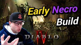 Diablo 4 - Best Early Game Necromancer Build - Level 20 - No Legendaries Required