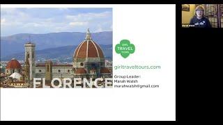 Virtual Tour of Florence & Tuscany with Elena - brought to you by Girl Travel Tours