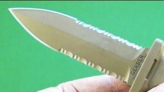 Gerber De Facto Military Dagger Knife Review