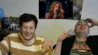 Lara Fabian Caruso reaction MY MOM reacting 2nd time to Lara Fabian - Punk Rock Head Giacomo James