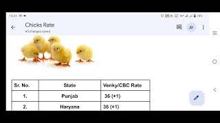 14 Oct. Monday Chicks Rate Today Update (+2)