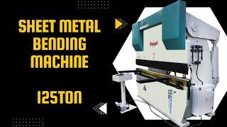 125Ton | Sheet Metal Bending Machine 6mm | Hydraulic Press Brake Machine | Maruti Machine Tools