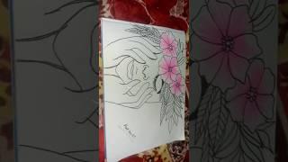 #girl drawing#short#video#art by akriti