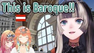 Kiara and Ririka couldn't keep up with Raden's nonstop baroque talk【EN&JP subtitles】【JP Lesson】