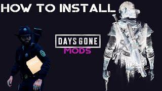 HOW TO INSTALL DAYS GONE MODS 2023 ( paks+cooked files )