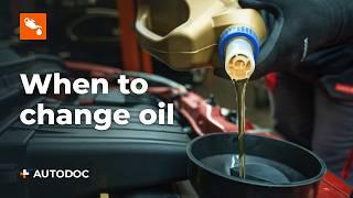 When, why, and how to change engine oil | AUTODOC tips