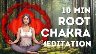 10 Minute Root Chakra Grounding Meditation | Cleanse, Balance & Activate to Highest Expression