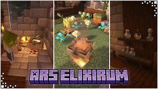 Ars Elixirum (Minecraft Mod Showcase) | A Revamp to Potions | Fabric 1.21.1