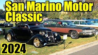 San Marino Motor Classic 2024 - Car Show At Lacy Park