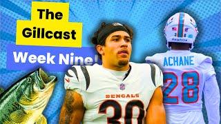 WEEK 9 GILLCAST (NFL DFS FANTASY FOOTBALL RECAP)