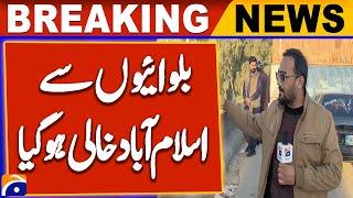 Islamabad Traffic Updates | Roads Reopen After PTI Protest | Latest News | Breaking News