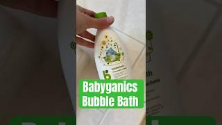 Honest review of the Babyganics Bubble Bath