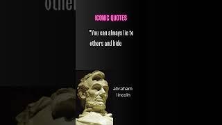 quote of the day | american quote | abraham lincoln quotes #shorts #shortsvideo #iconicquotes