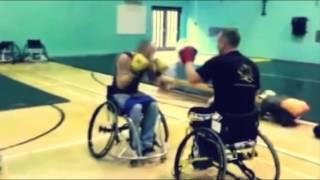 Wheelchair Boxing with the H.K.A with Claud Sinden  (Create