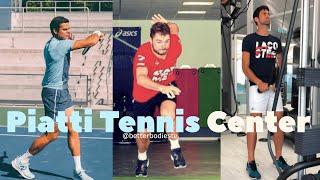 Tennis Players Training at The Piatti Tennis Center