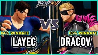 KOF XV  Layec (Rugal/Kim/O.Chris) vs Dracov (Ramón/Billy/Meitenkun)