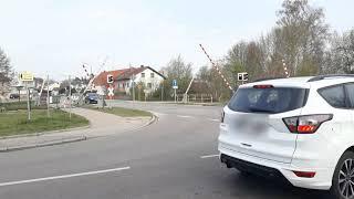 Pintsch-Bamag Bahnübergang in Dasing an der Hauptstraße Videowunsch von @UnluckyToast