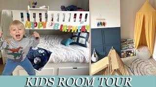 KIDS ROOM TOUR | COLORFUL TODDLER BEDROOM & BUNK BED | ALINA GHOST