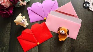 Create a LOVING Origami Heart️ Envelope for Valentine's Day | Easy Origami Envelope Tutorial |