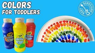 Learning Colors for Toddlers- Learning and Pre-K Craft- Learn with Ms. Alyssa