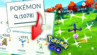 *SHINY POKEMON ARE NOT THAT IMPORTANT* Yamask task results back to back shiny in Pokemon GO