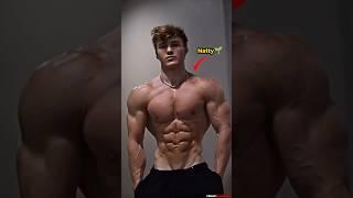 NATTY TRANSFORMATION 10 YEARS OF TRAINING  Jason Bjarnson #Shorts #Viral