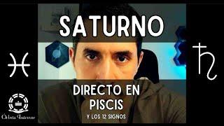 Saturno Directo en Piscis y los 12 signos zodiacales #saturno #piscis #destino #karma