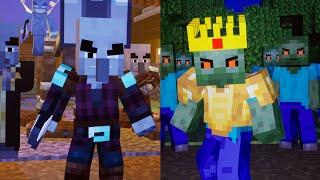 Elite Villager Vs Pillager Life - Minecraft Animation Ep 5 - Part  1