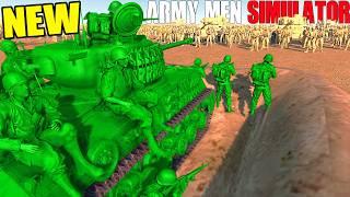 Realistic NEW Army Men BATTLE SIMULATOR is Incredible! - Army Men: Plastic Warfare