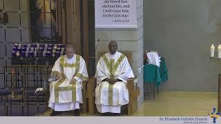 Mass at St. Elizabeth Catholic Church, Granite City