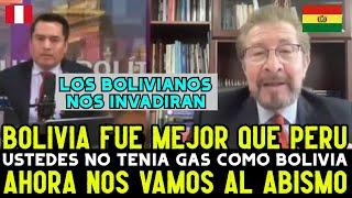 ¡INTENSO DEBATE! POLITOLOGO BOLIVIANO COMPARA LA ECONOMIA PERUANA CON LA ECONOMIA BOLIVIANA