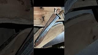 Custom Made Damascus Swords (799)