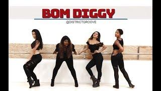 Bom Diggy - Zack Knight X Jasmin Walia | Bollywood Hiphop Dance | District Groove ft. Monica Ahuja