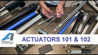 Linear Actuators 101 - Actuator Basics, how they work how you run them, and whats inside an Actuator